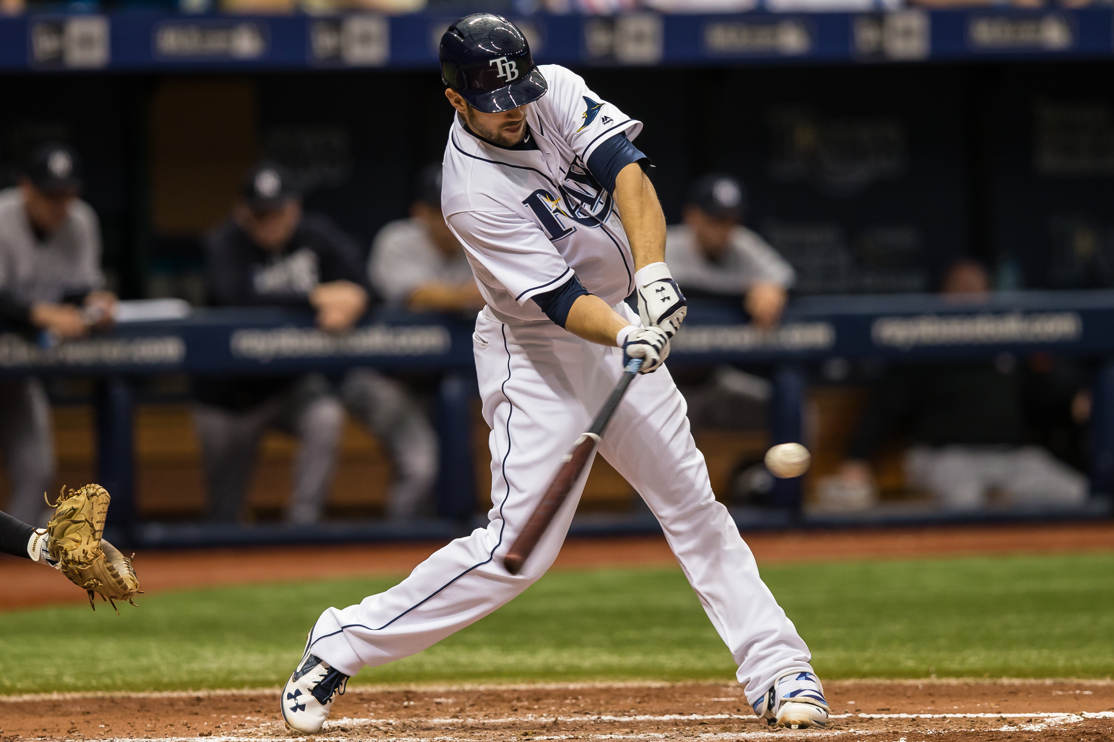Souza had four hits, and seven in the last two days, for Tampa Bay/STEVE MUNCIE