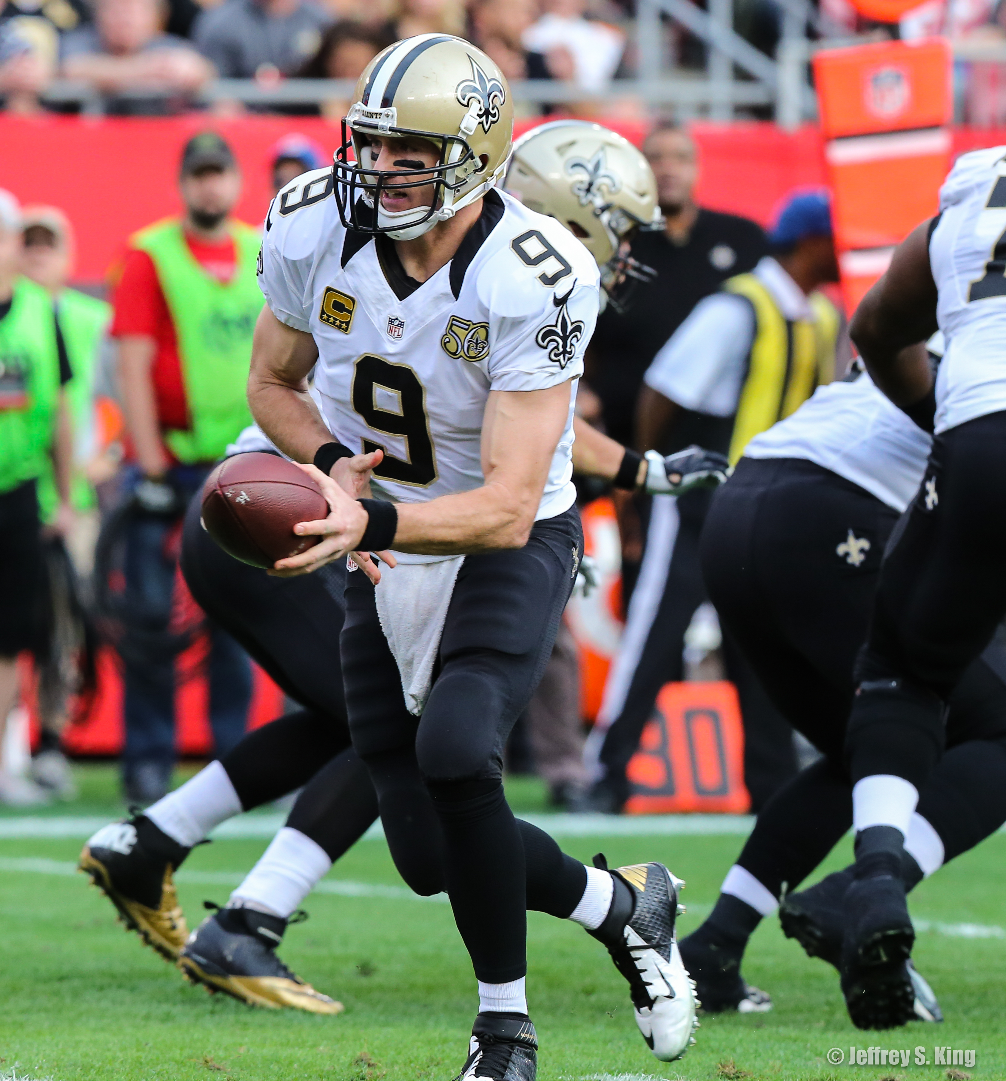 Brees has won 16 times over the Bucs, but only three of the last six./JEFFREY S. KING
