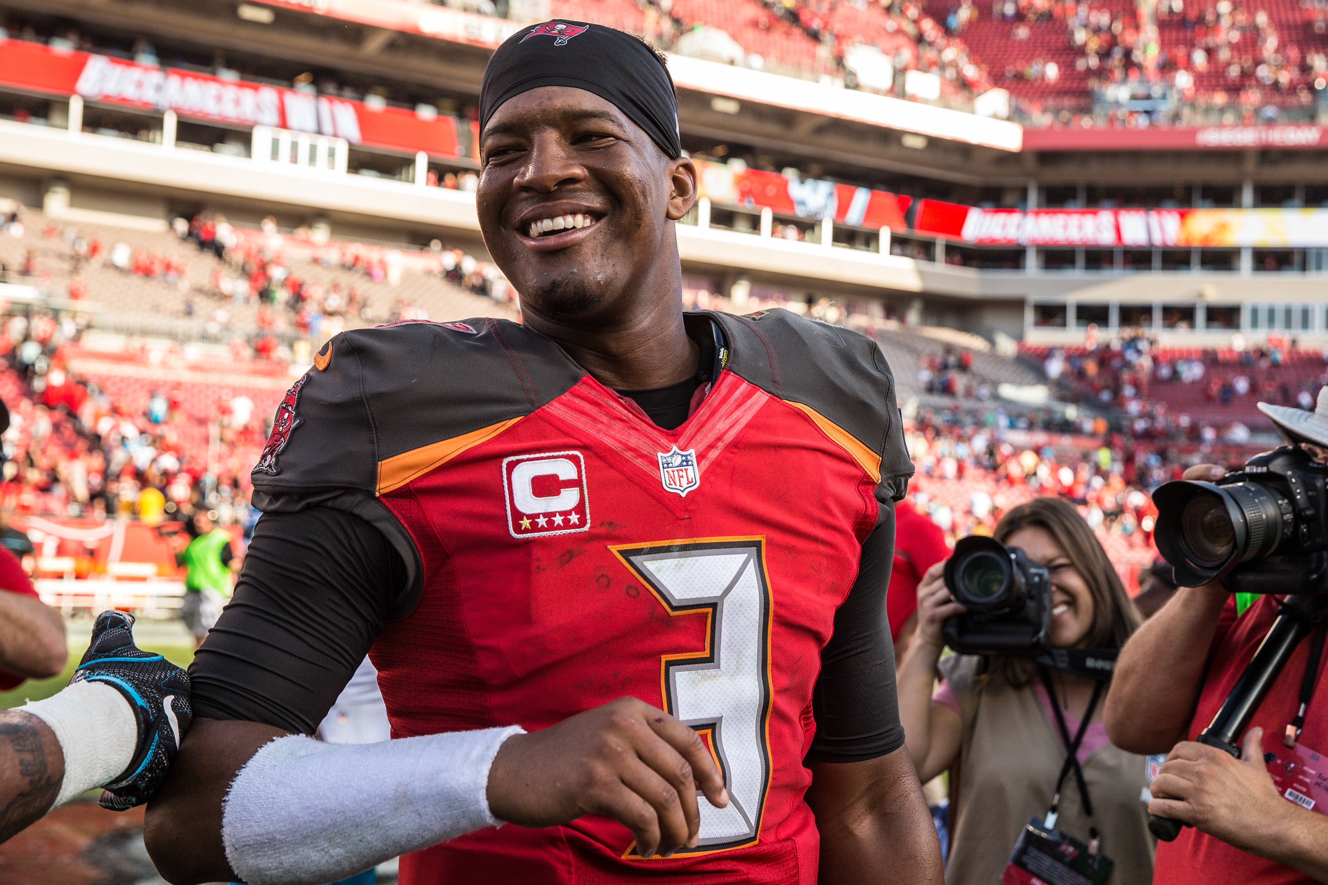 Of all the Bucs, Winston needs the most growth./JEFFREY S. KING