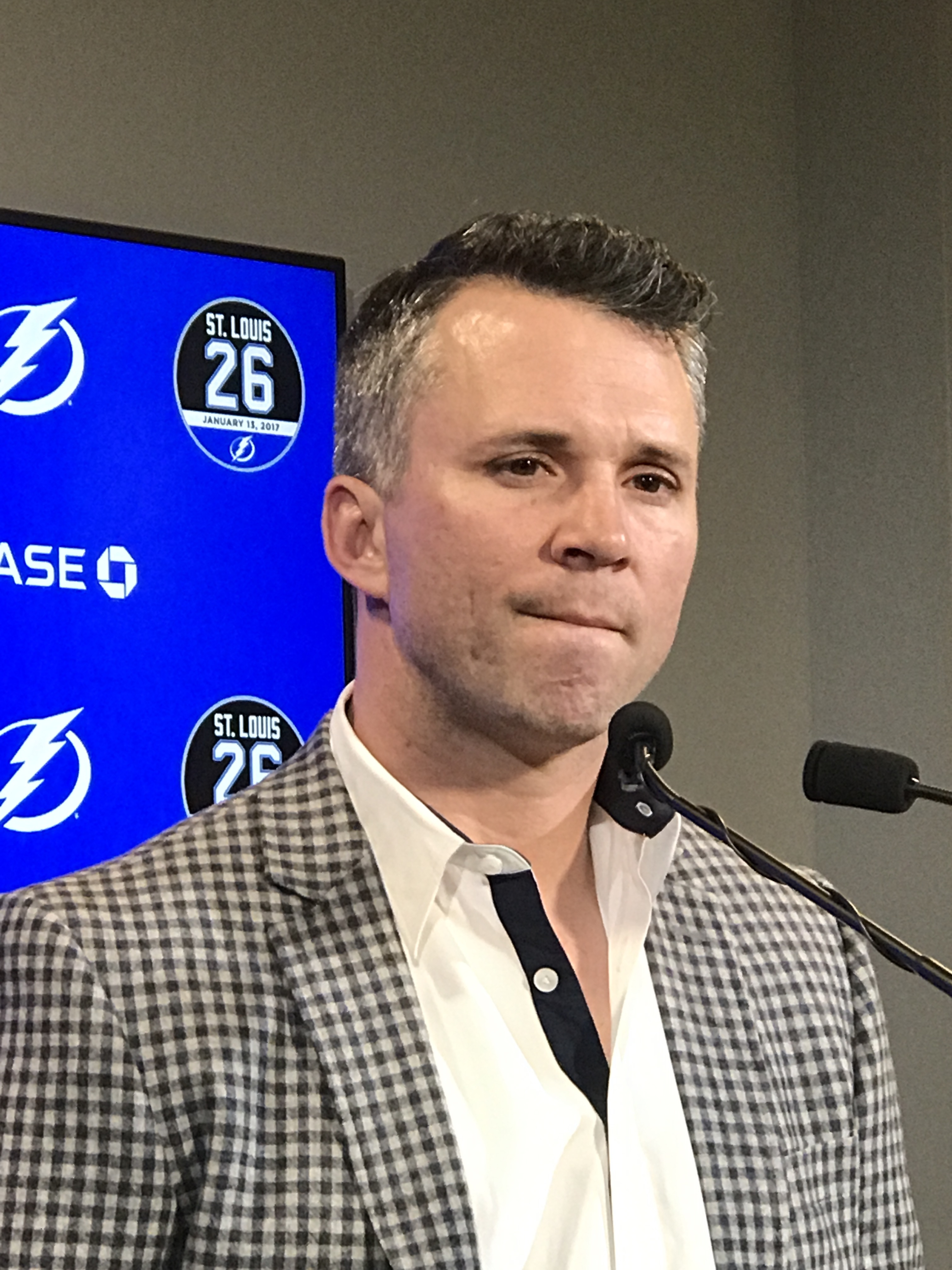 St. Louis says he grew up with Lightning.