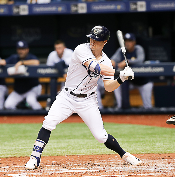 Corey Dickerson had four hits, including a homer./JEFFREY S. KING