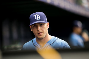 Dickerson needs to pull out of his slump for the Rays./CARMEN MANDATO