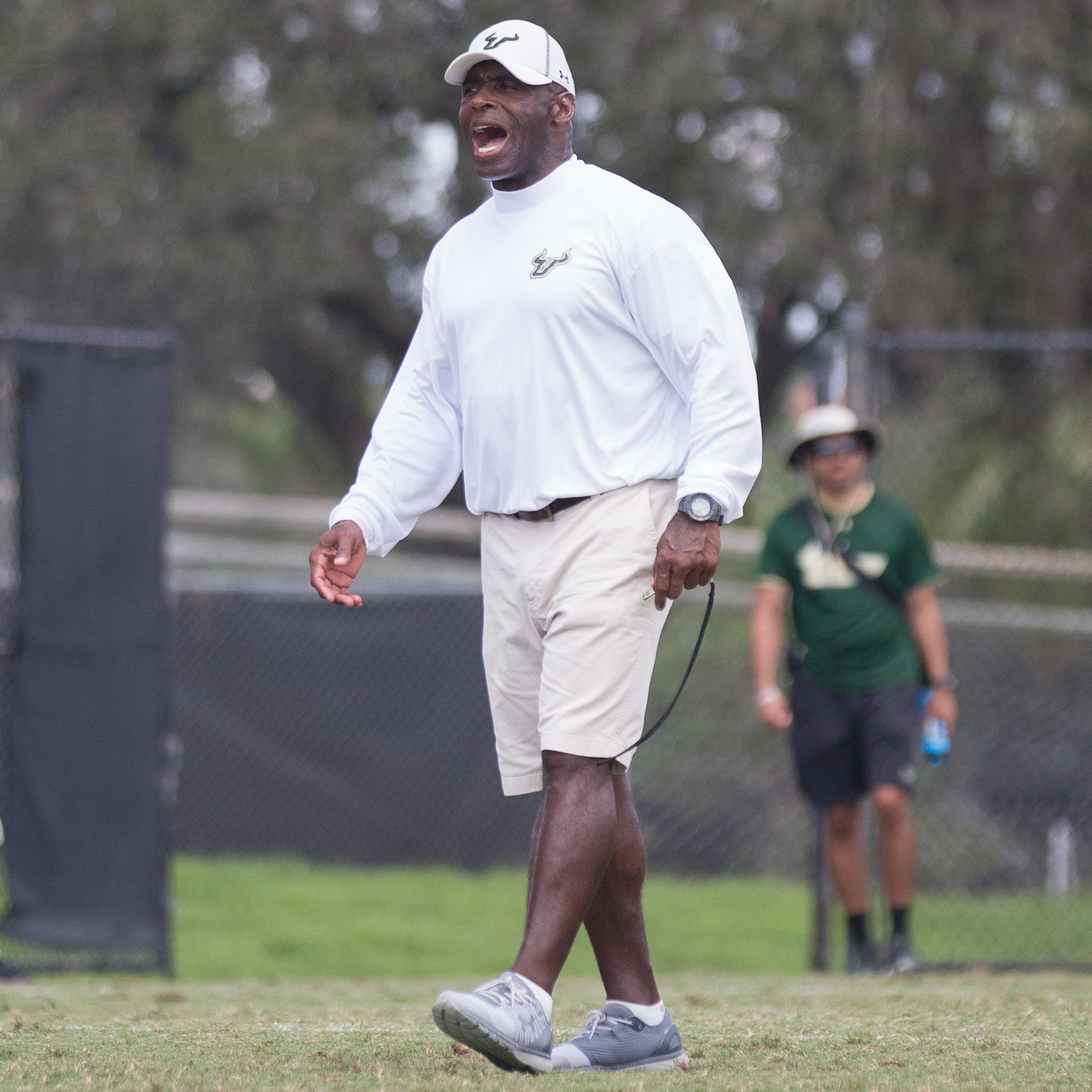 Charlie Strong is in his first season with USF./STEVEN MUNCIE