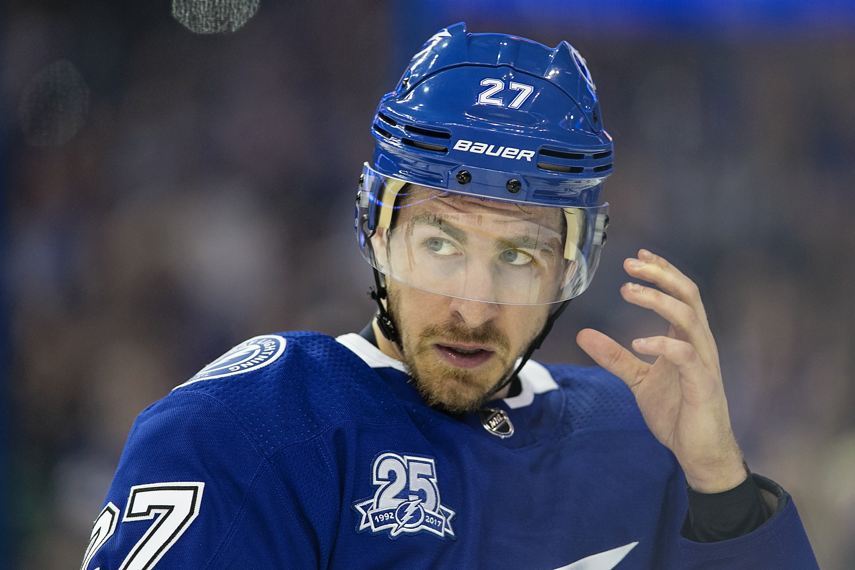 McDonagh needs to show why Bolts traded for him./CARMEN MANDATO