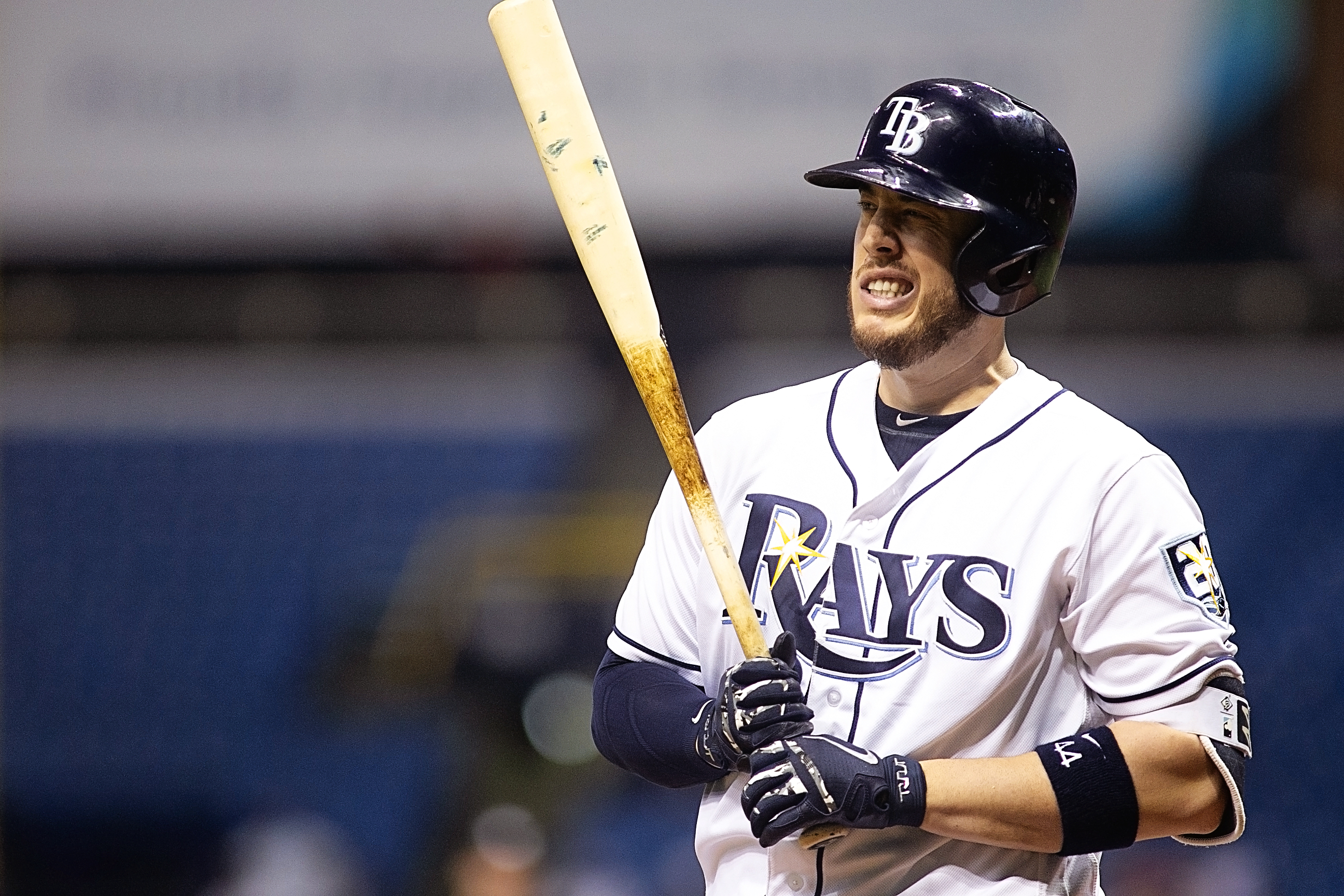Cron hit two homers for the Rays./CARMEN MANDATO